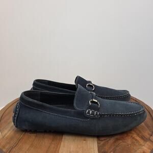 Nordstrom Rack Shoes Mens Size 8M Suede Leather Driving Loafers Moccasins Casual